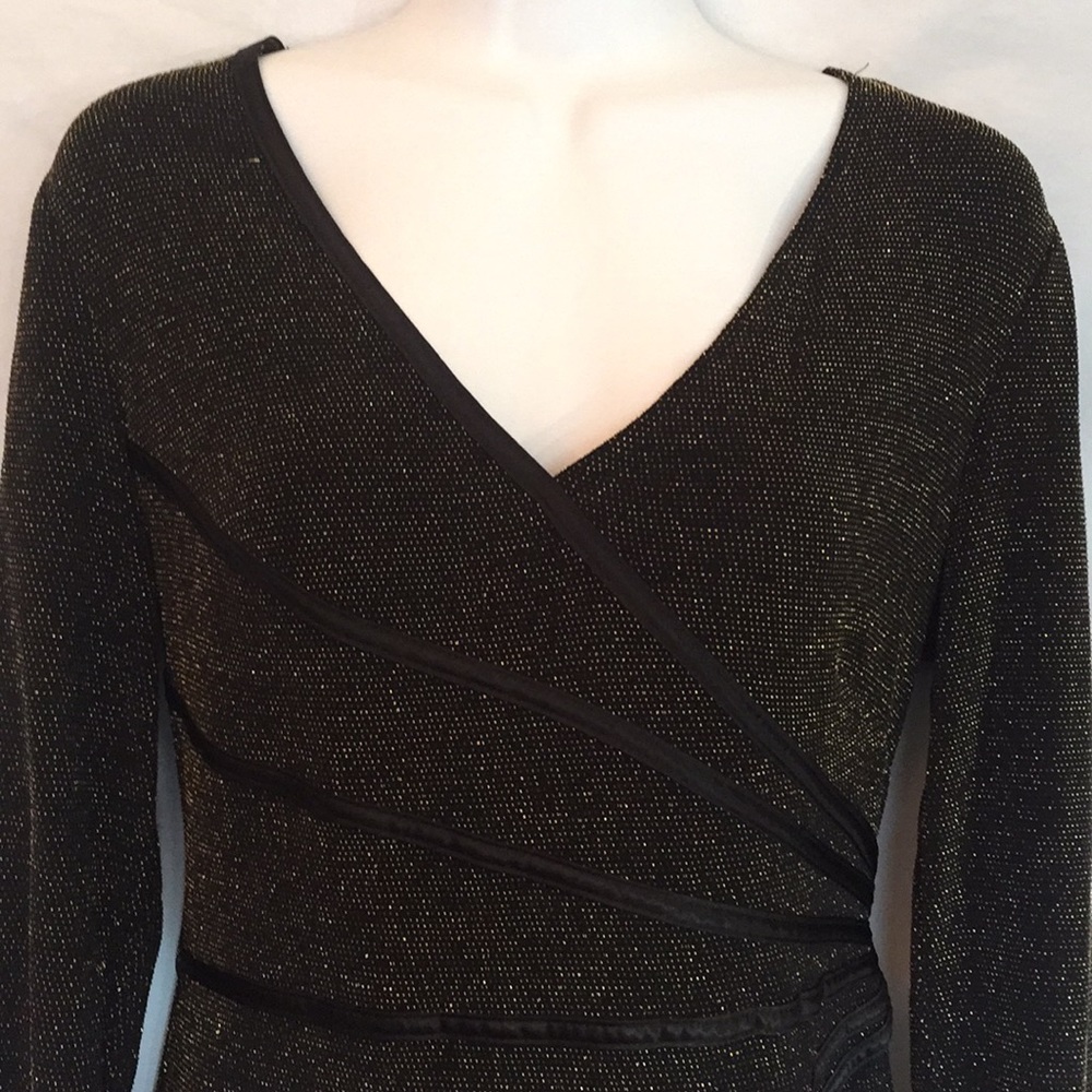 Connected Apparel  💫 Gold Flake Top